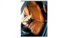 SHOP HONDA DEL SOL CR-X 2 TAN FRONT SINGAL SEAT COVERS 