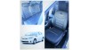  TOYOTA PRIUS 2010/15 GREY /SILVER DOUBLE STITCH